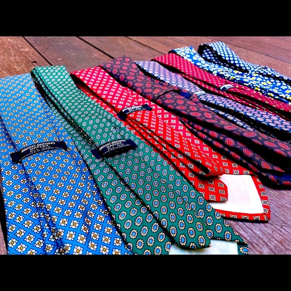 (8) Vintage Brooks Brothers Ties - Picture 5 of 5